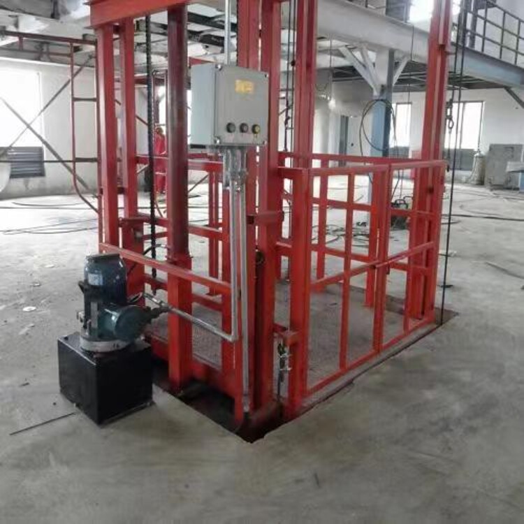 液压升降货梯茂名市如**护_安全防护装置_液压货运升降机